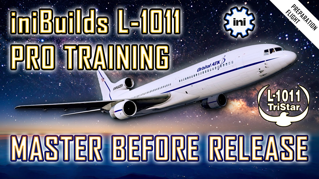 iniBuilds L-1011 TriStar – Лучший профессиональный тренировочный полет, который вы пожалеете, что...