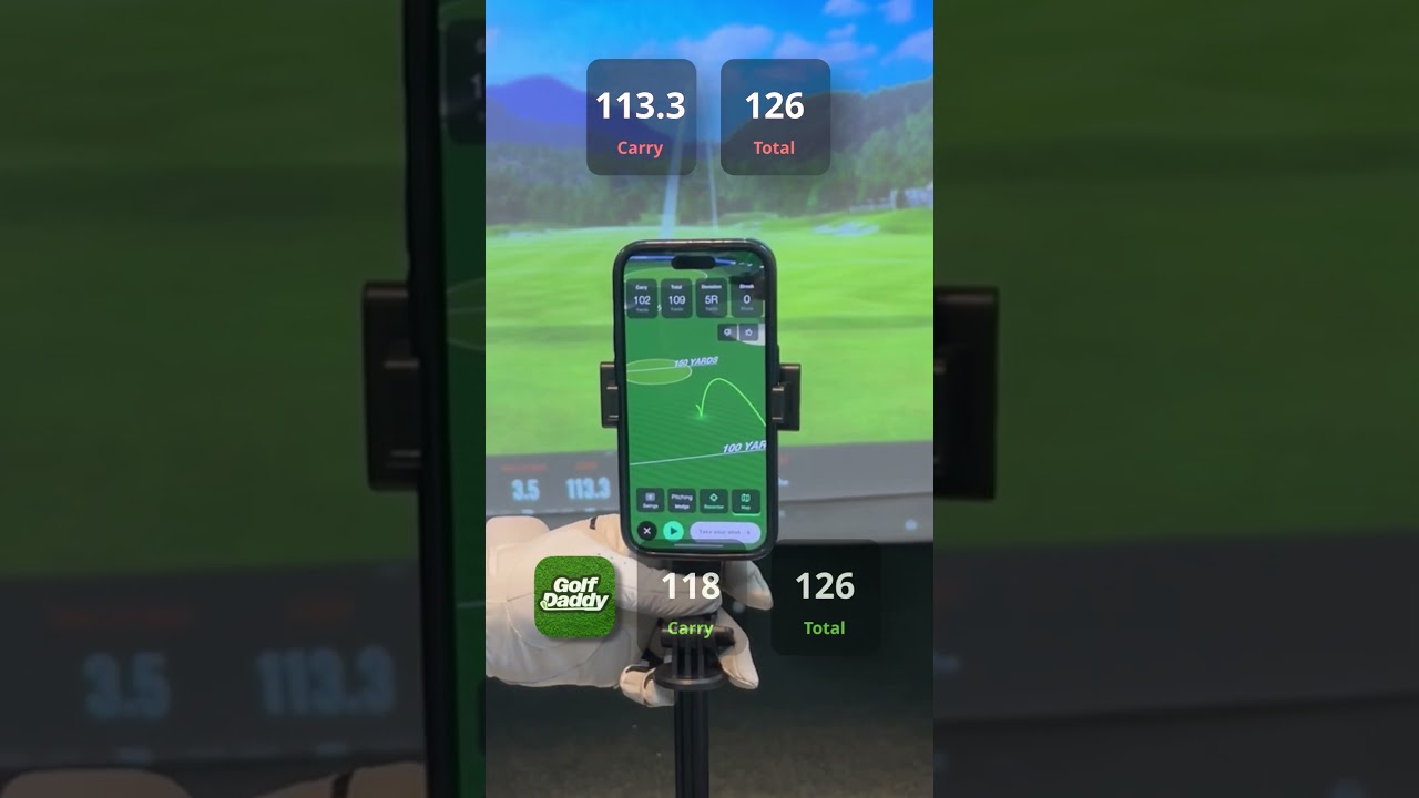 Тест на точность на симуляторе Golf Daddy