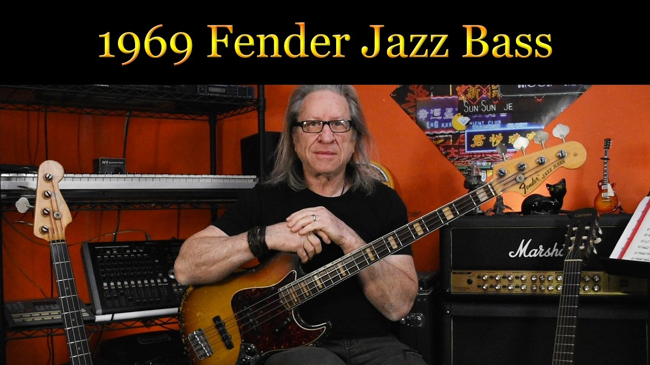 1969 Fender Jazz Bass Demo