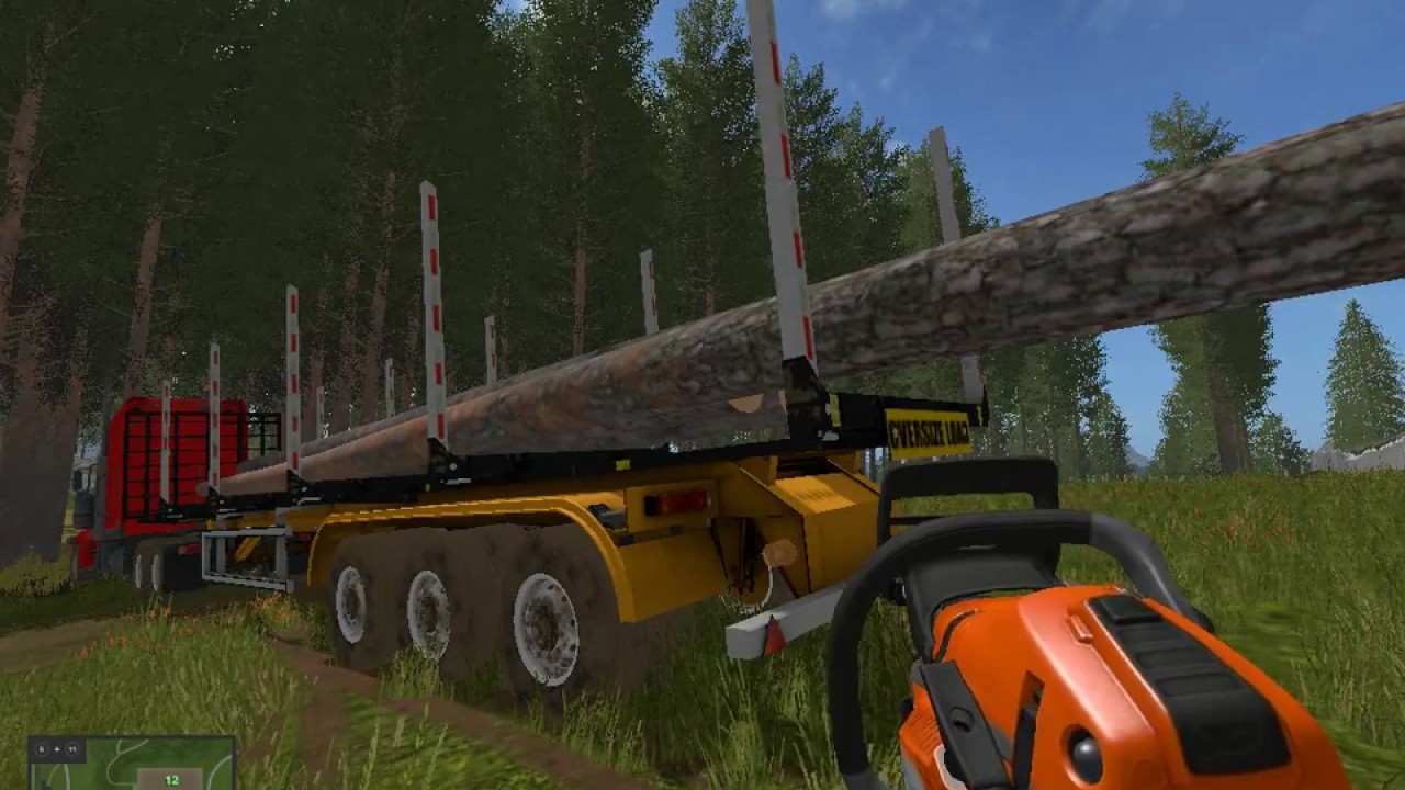 Farming Simulator 2017 forestal 100% [ Corto plantación de 700 arboles