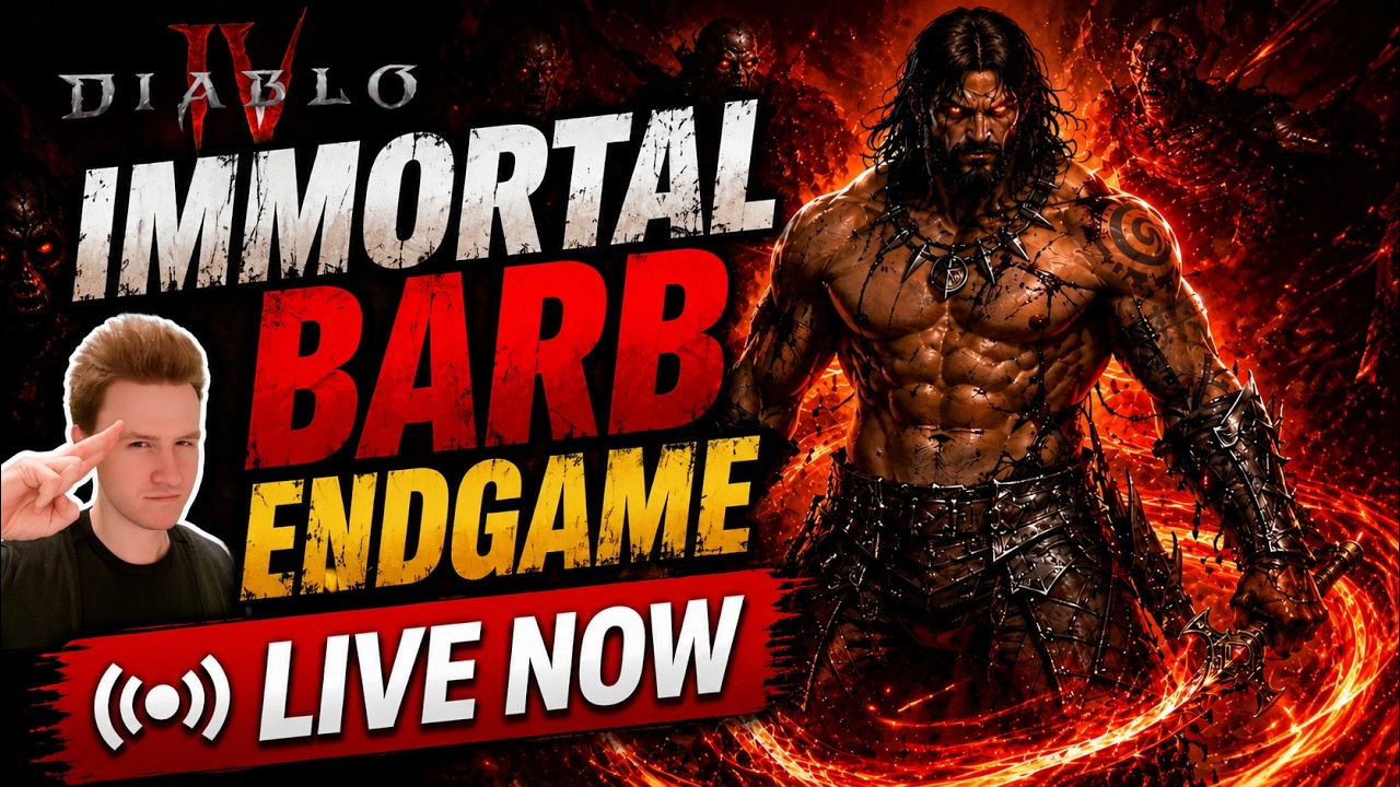 NEW PATCH COMING EVEN MORE Mythic Buffs - Immortal Barb Endgame LIVE