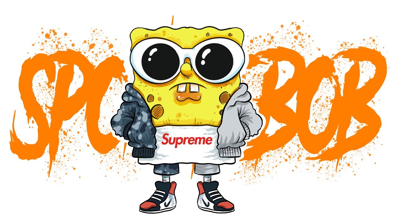 how to draw spongebob . Hypebeast