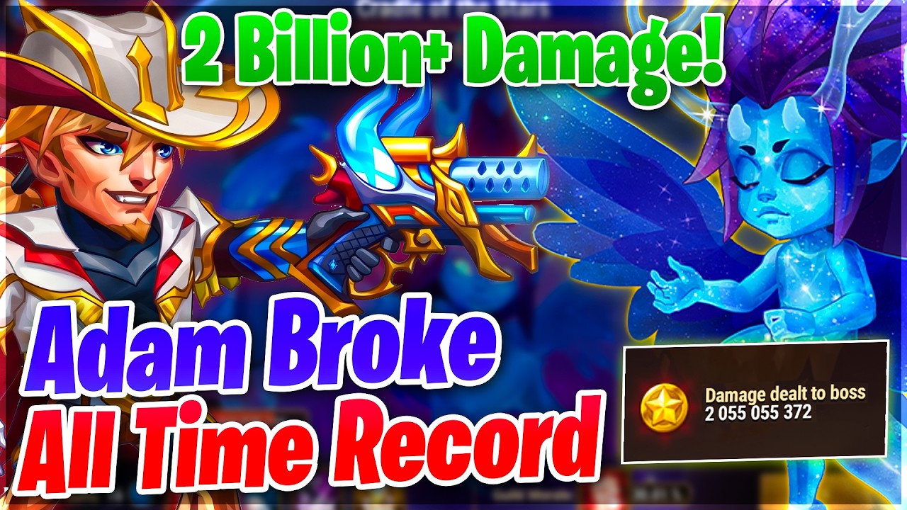 Hero Wars Adam BREAKS Osh Record?! New 2.055 BILLION Damage Possible!
