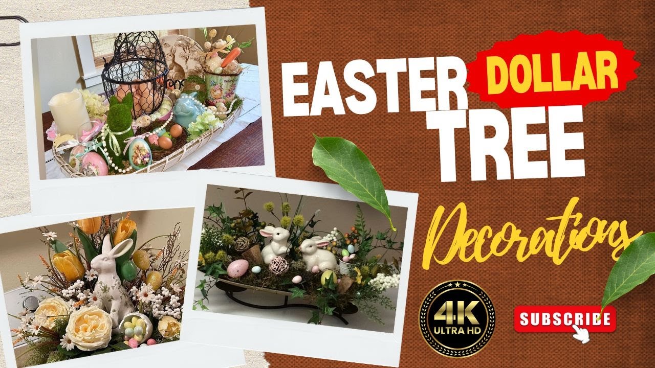Популярные идеи пасхальных украшений из Dollar Tree, которые выглядят ДОРОГО 🐰✨ (Бюджетные поделк...