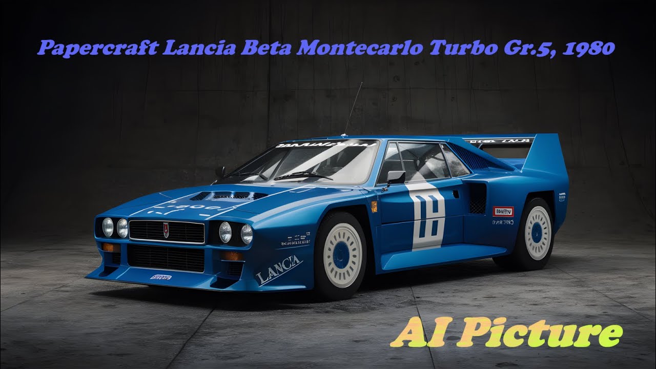 Stavba pokračuje: Legendární Lancia z papíru (Díl 3)