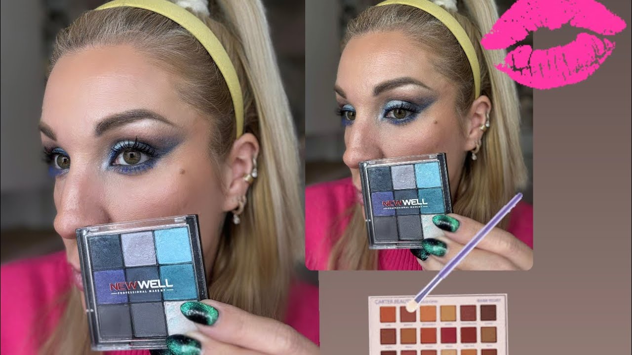 GLOW UP // MAKE UP // ΜΠΛΕ & ΓΚΡΙ & ΜΑΥΡΟ ❤️