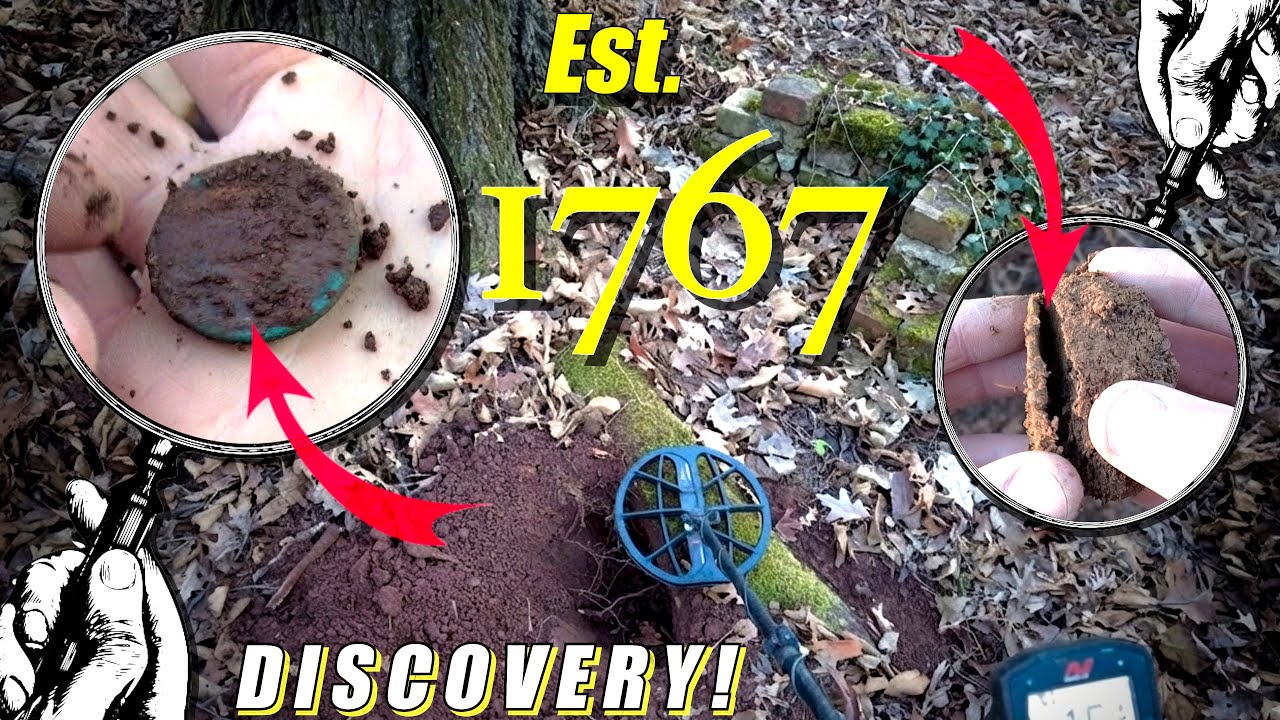 That wasn’t it…there was MORE under the 1700s root (HISTORIC Discovery - Metal Detecting)