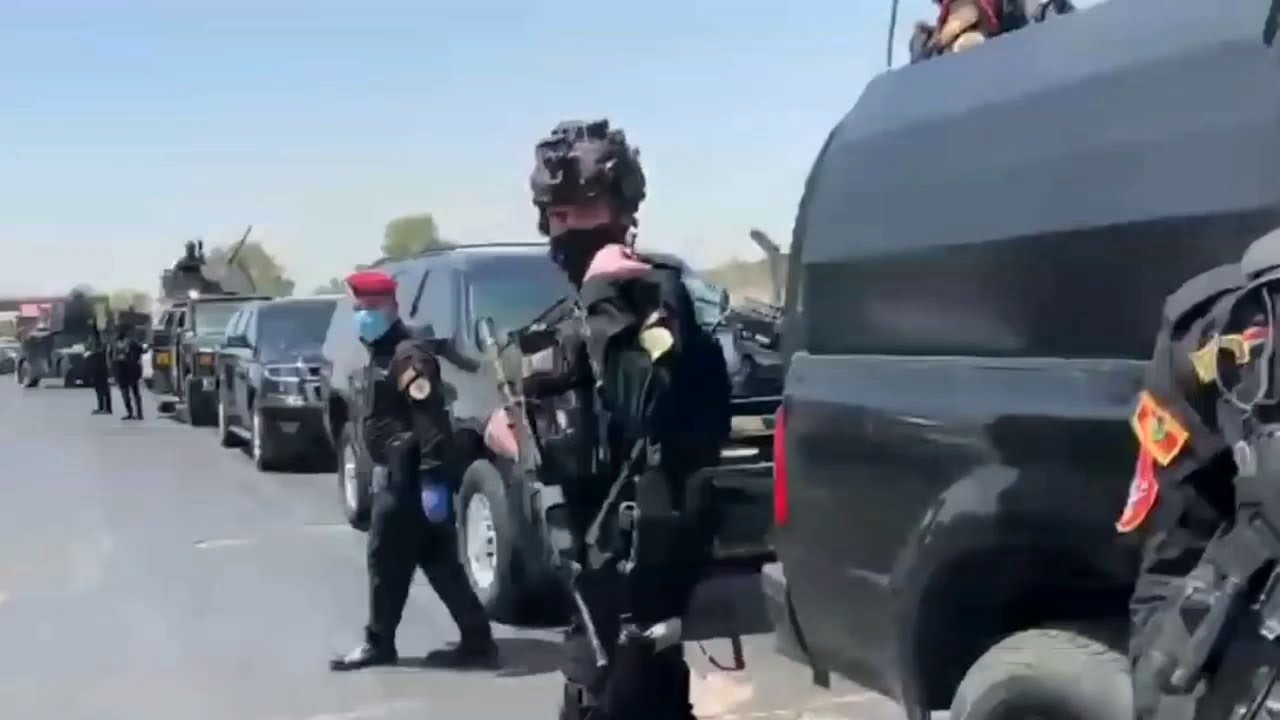 شاهد معزوفة الهيبة واحترام جنود الفرقة الذهبية لقائدهم الجديد عبد الوهاب الساعدي