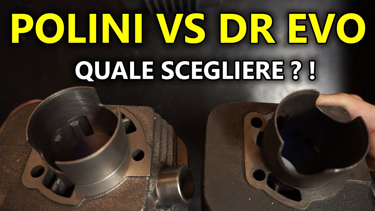 POLINI VS DR EVO !!! confronto visivo e differenze ! per ciao si bravo grillo superbravo