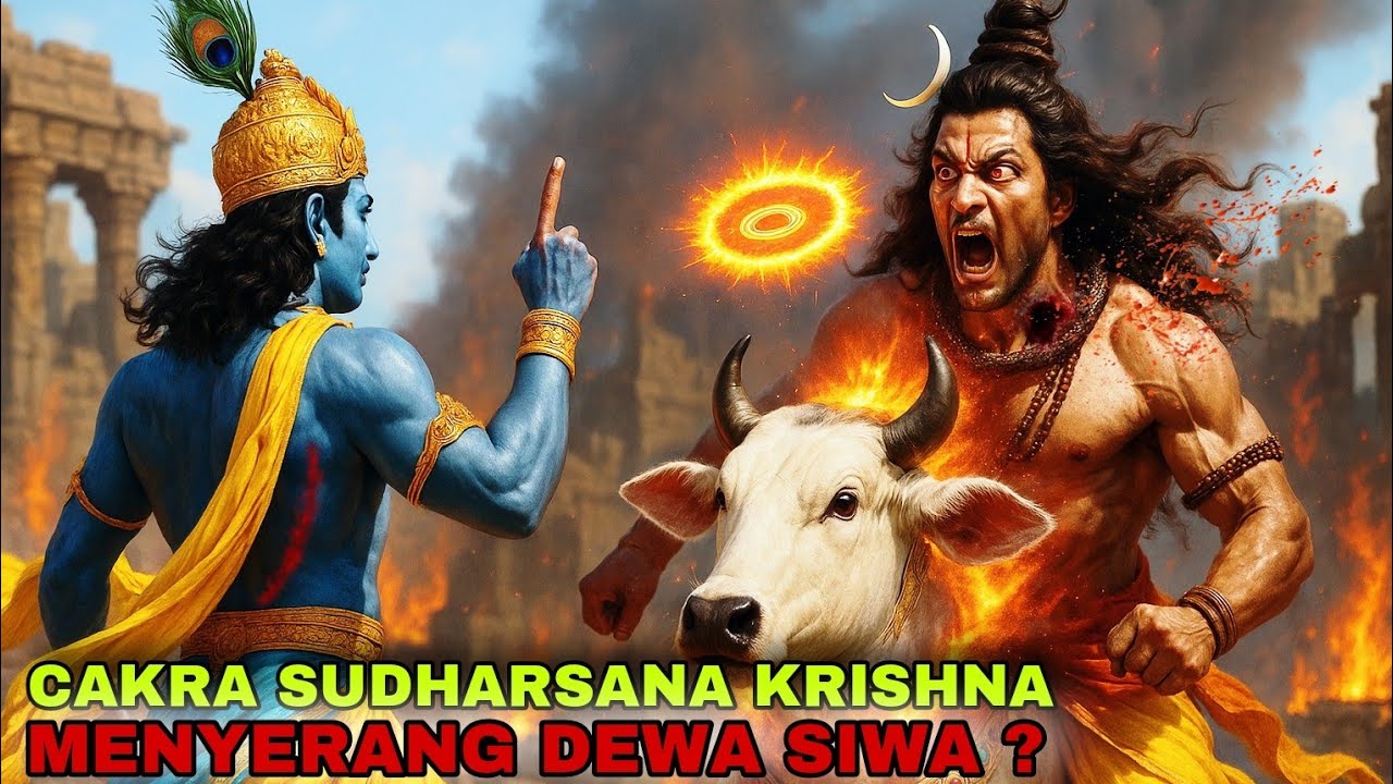 AKHIRNYA, KRISHNA DAN DEWA SIWA HARUS BERTEMPUR. APA YANG AKAN TERJADI?
