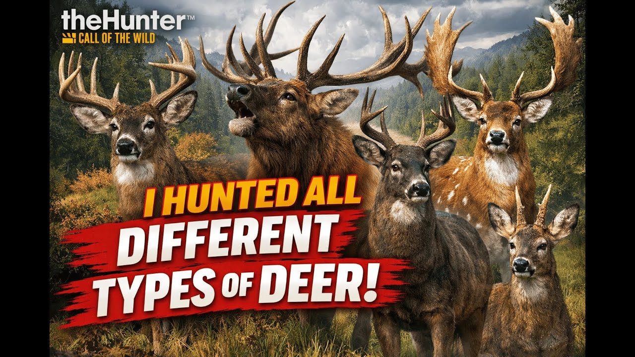 I hunted every deer...