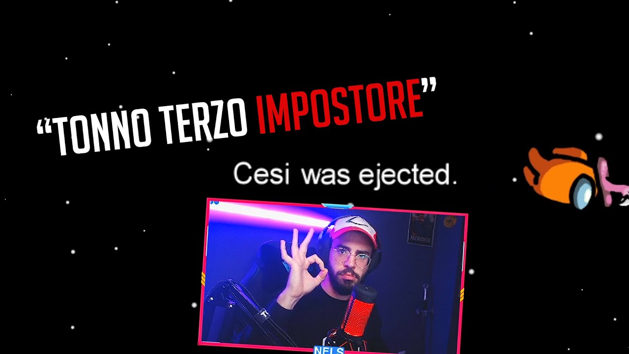Tonno SABOTATORE di live! - Among Us con Cesare e Fede!