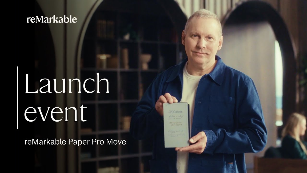 reMarkable Paper Pro Move | Launch event