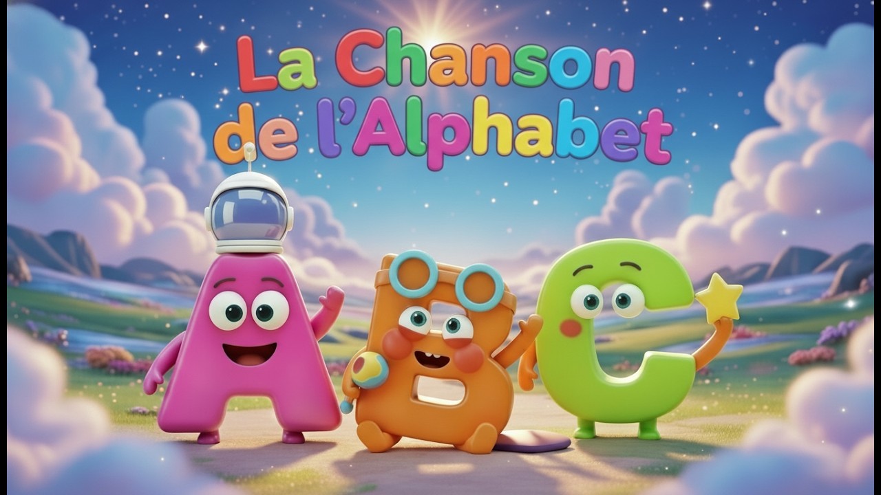 La Chanson de l'Alphabet | Comptine pour apprendre en s'amusant