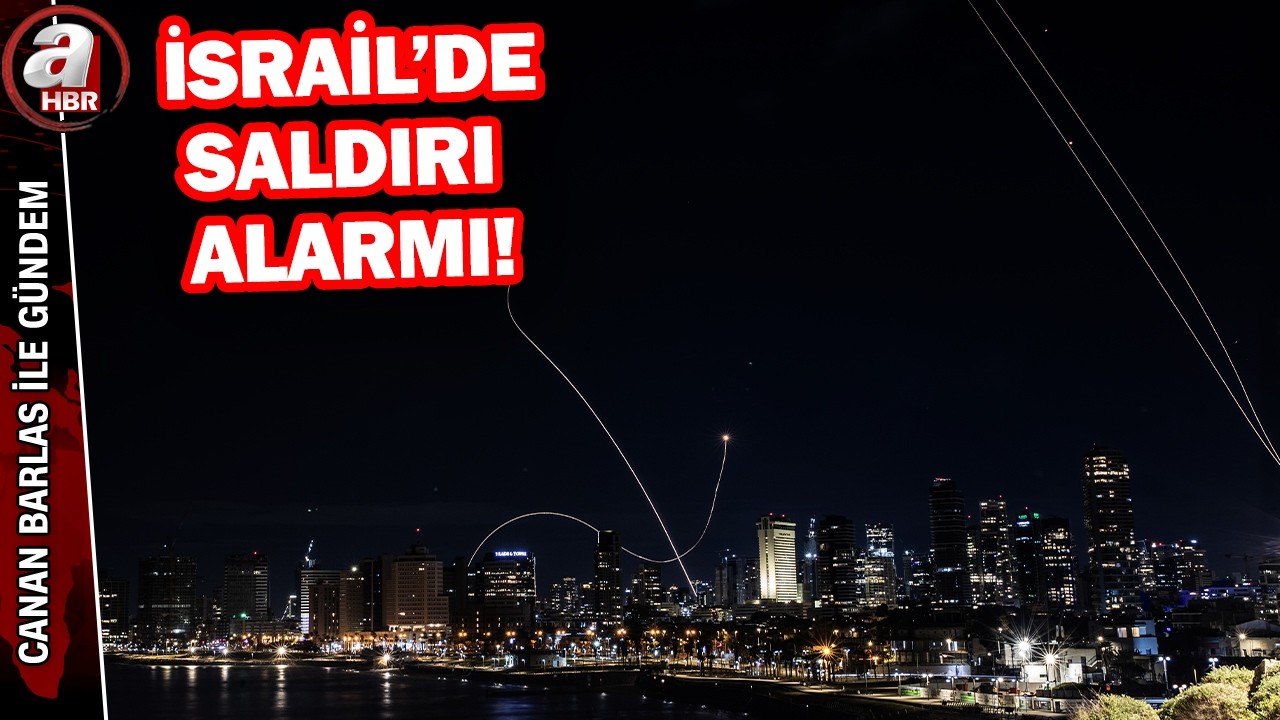 İsrail'de saldırı alarmı! Tel Aviv'de sirenler çalışıyor | A Haber
