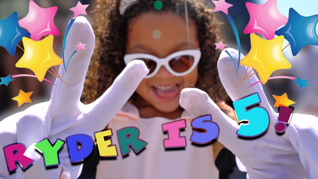 Ryder is 5! Come to her birthday party with us.