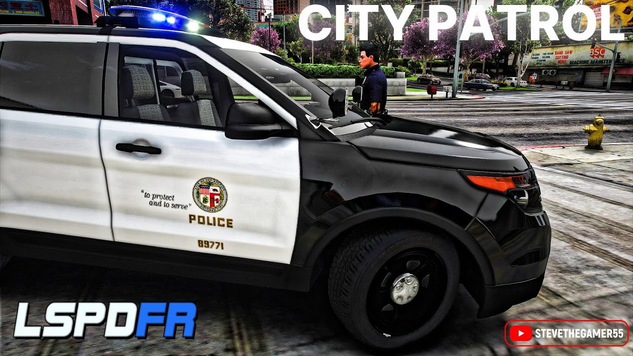 GTA 5 LSPDFR MODS CITY PATROL COPS THE ROOKIE FORD EXPLORER