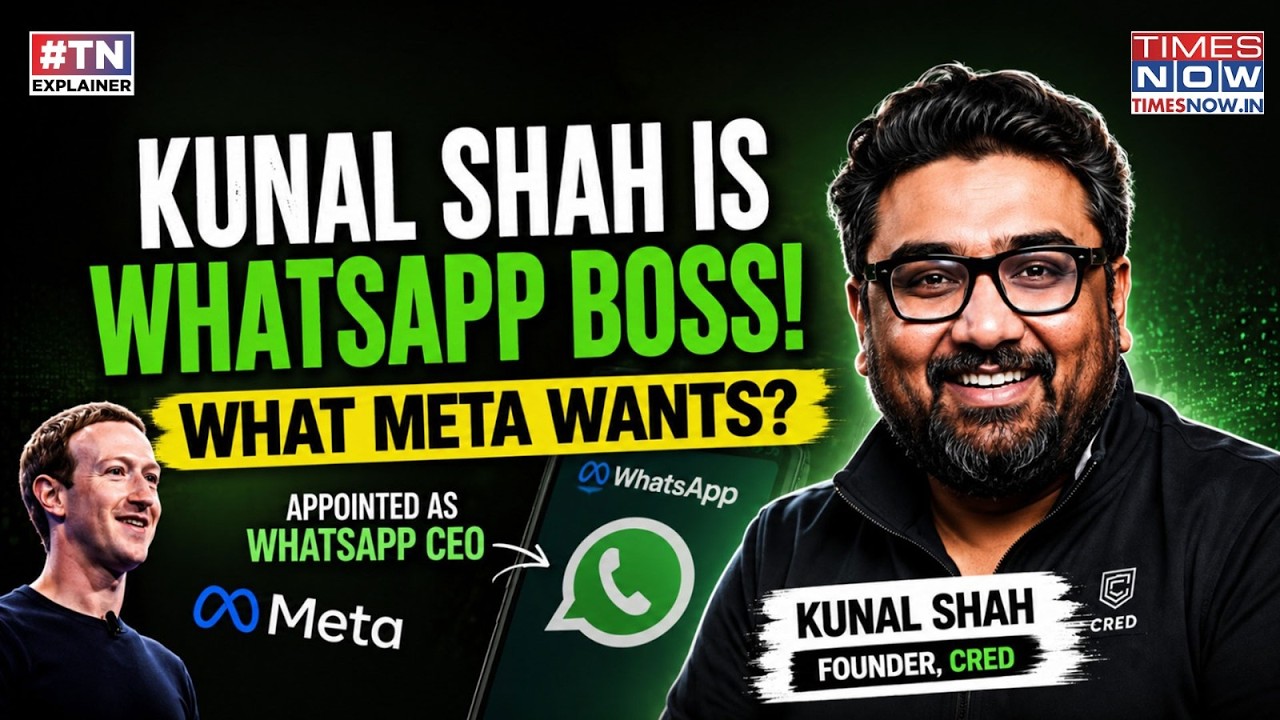 Kunal Shah Is WhatsApp Boss: From CRED, Freecharge To Meta, What's Behind Zuckerberg's Big India Bet