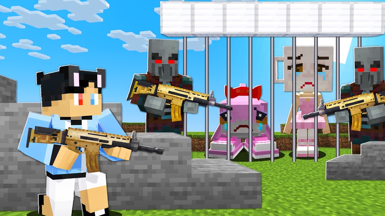 Brainrot GIRLS Got Kidnapped in Minecraft