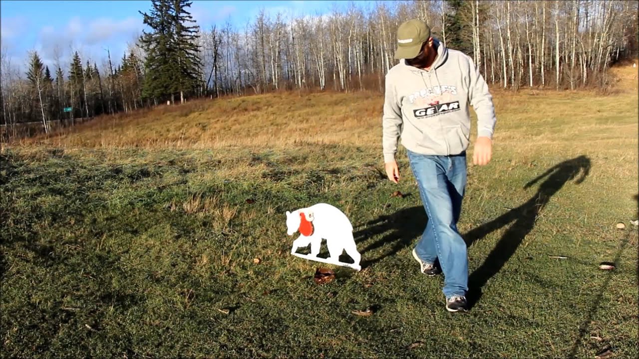 X Metal Targets AR500 Metal Bear Target