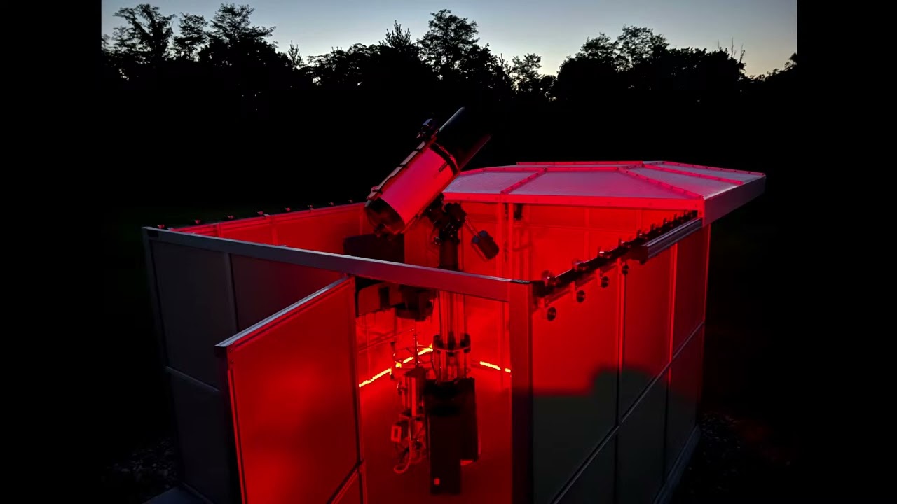 Here's our EAA rig in 59 seconds | Electronically-Assisted Astronomy via an 11-Inch RASA Telescope