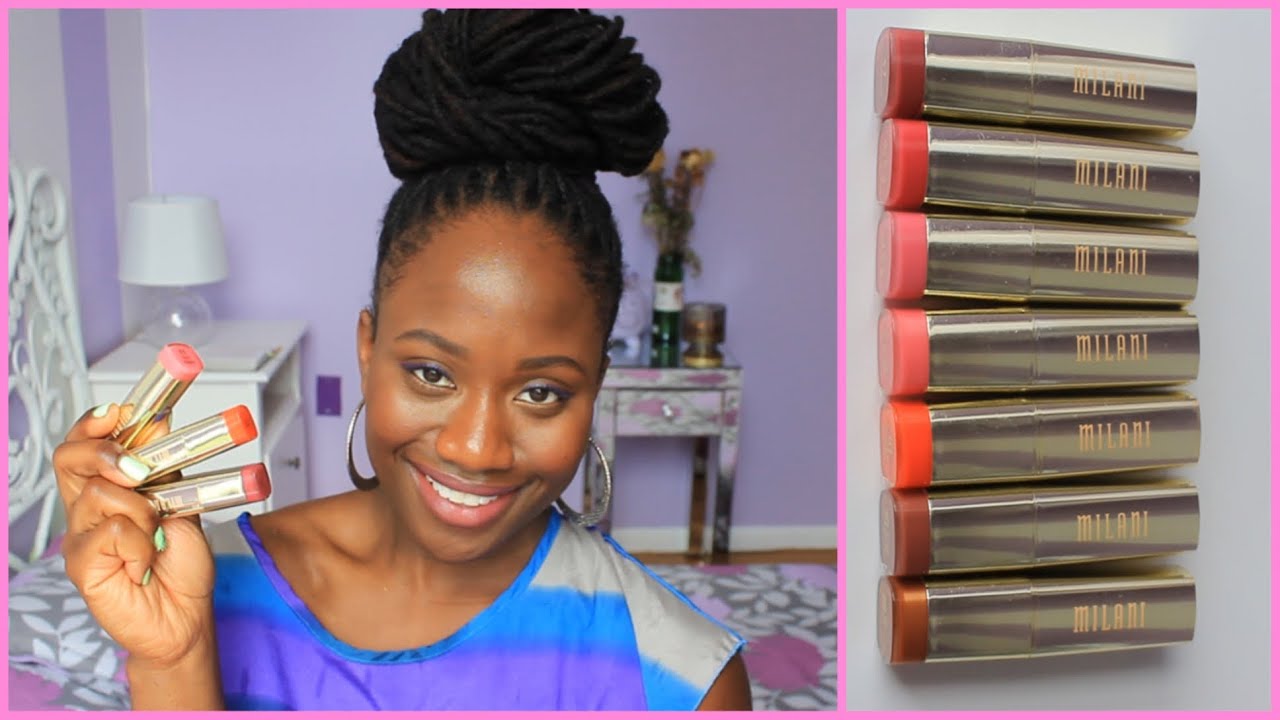 Milani Color Statement Lipstick Swatches! #JazzyJune Day 10 #ThePaintedLipsProject  | JASMINE ROSE