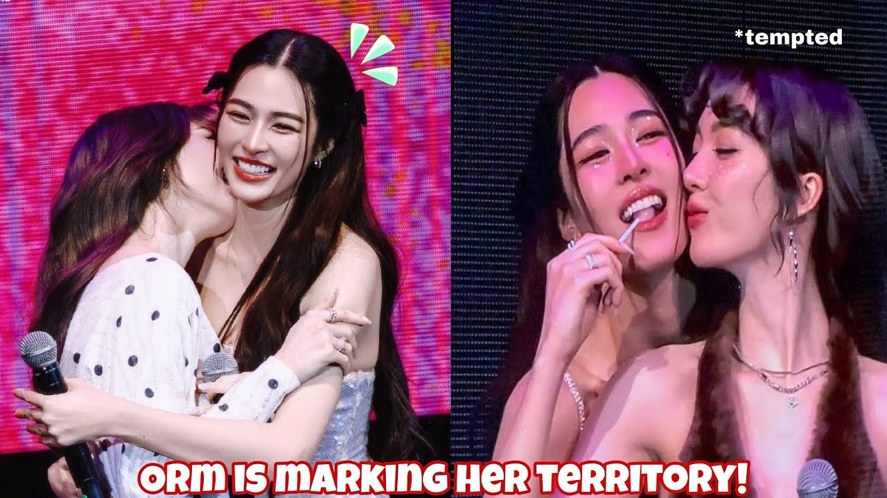 (LingOrm) ORM BACKHUGGING LING AND KISSED HER NECK| Ling put a ring on Orm and kissed her hand