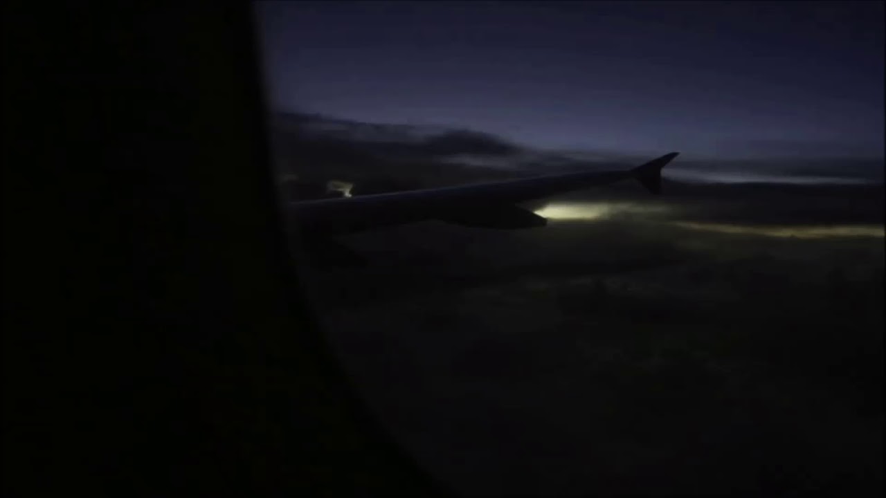 Airplane Cabin Sound with rain noise | Great for Sleeping, Studying or Reading | 90 Minutes