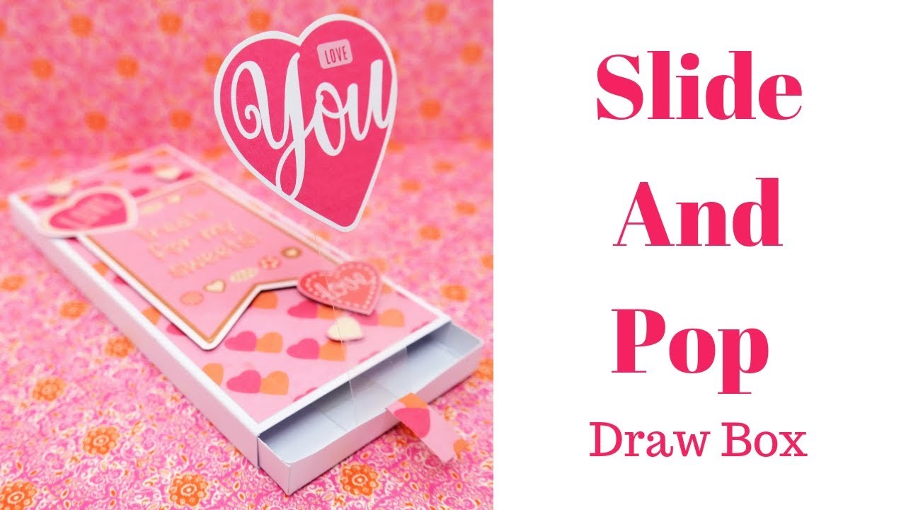 Slide & Pop Draw Box / Craft Fair Ideas