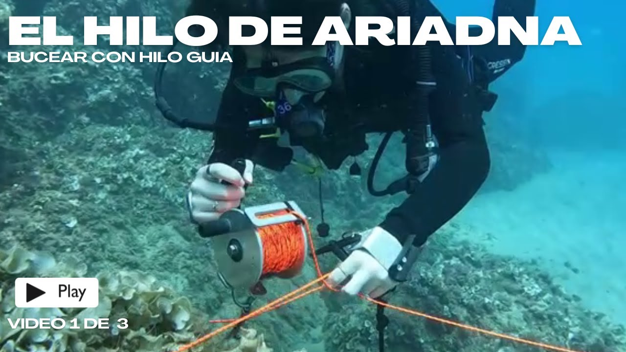 Descubre la forma correcta para usar un Hilo GUIA de buceo sin liarte