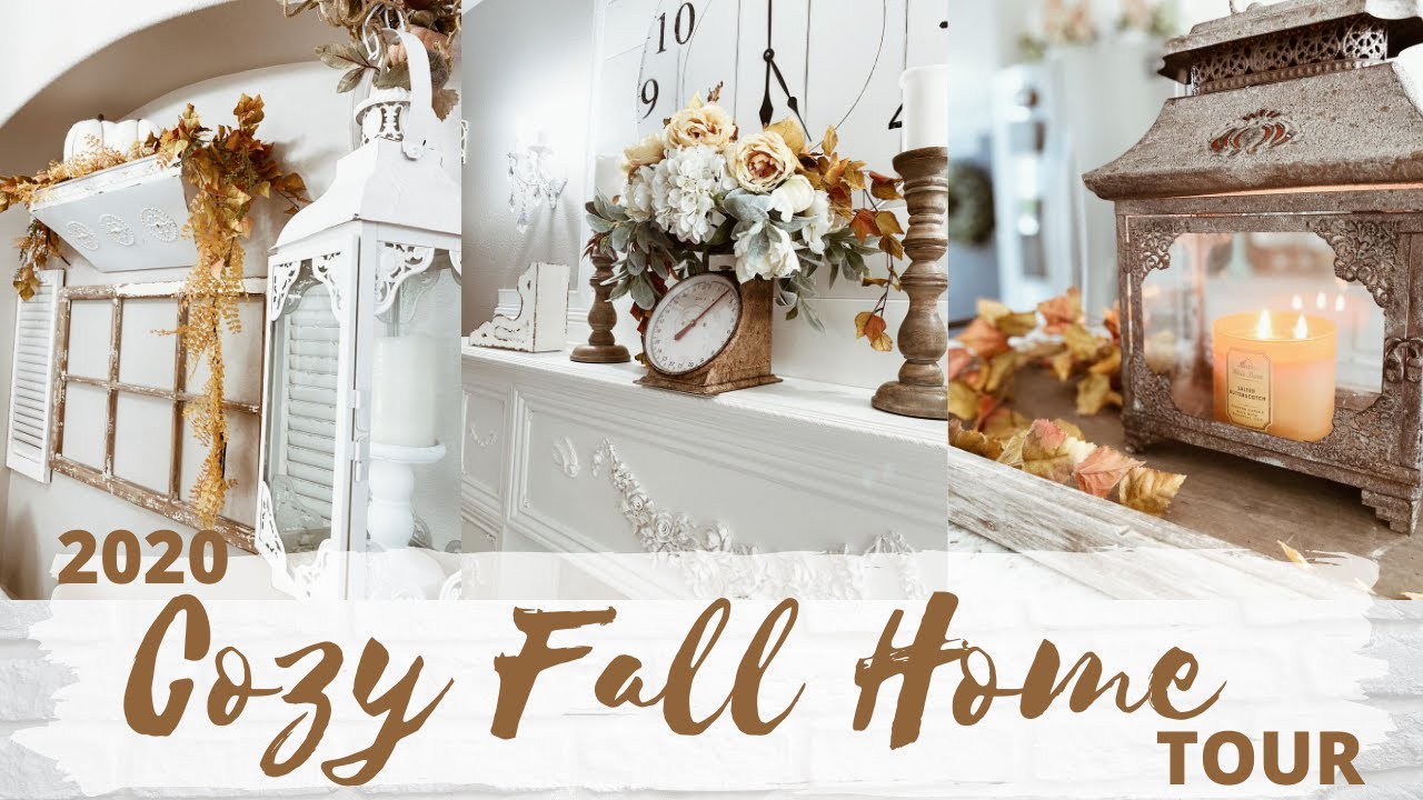 🍂COZY FALL HOME TOUR 2020 | FALL FARMHOUSE DECOR | FALL DECORATING IDEAS 2020 | Monica Rose