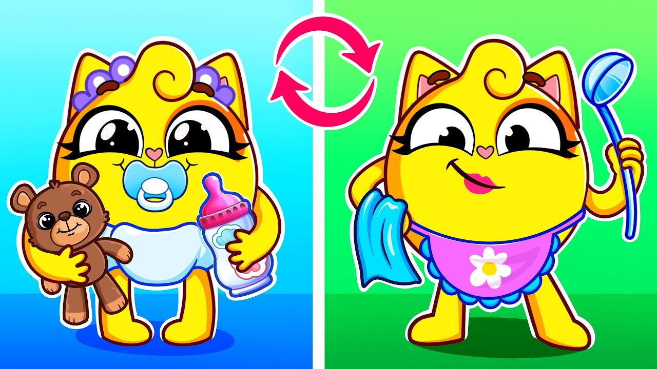 Parents Turn into Babies!👶😂 Funny Family Story | Kids Songs 😻🐨