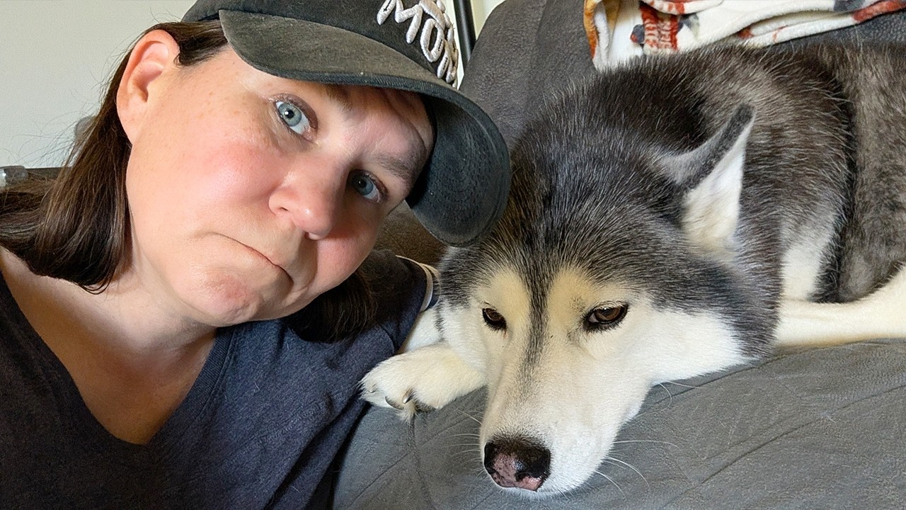 Jamie Left Us! A Day Alone with Three Crazy Huskies!