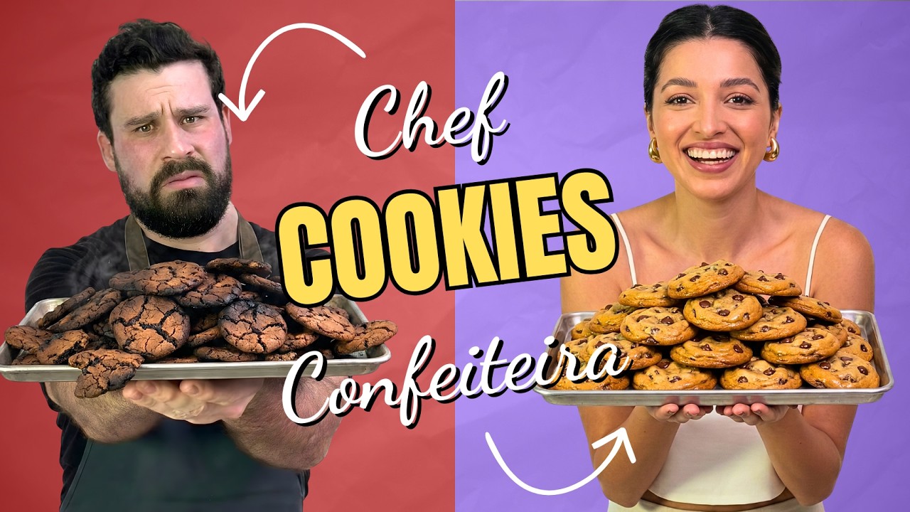 Fiz COOKIES pela primeira vez - não esperava por isso!