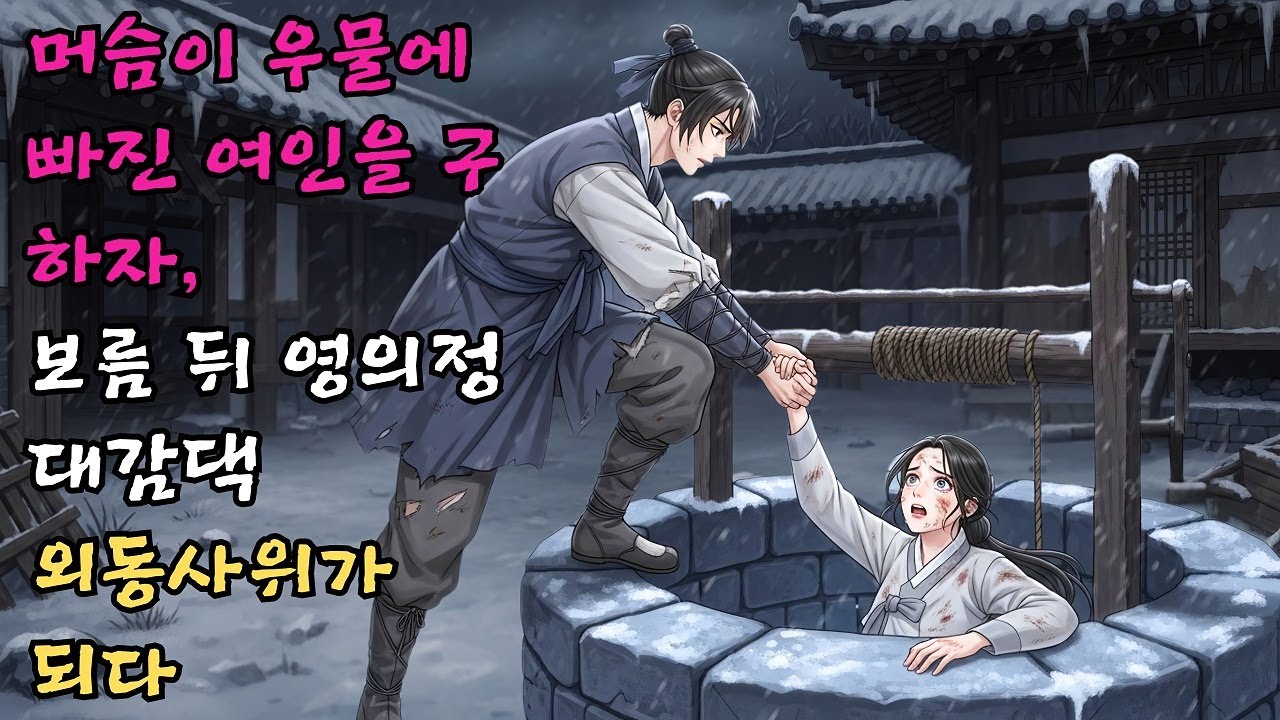 우물에 빠진 여인을 구한 머슴이 보름 뒤 영의정 대감댁의 외동사위로 낙점된 기적 같은 이야기 | #야담 #민담 #전설 #설화