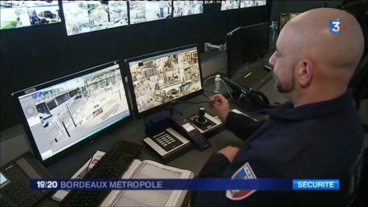 Bordeaux sous  vidéo surveillance