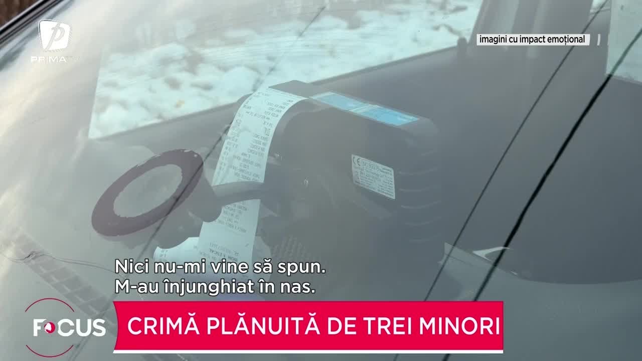 Crimă plănuită de trei minori