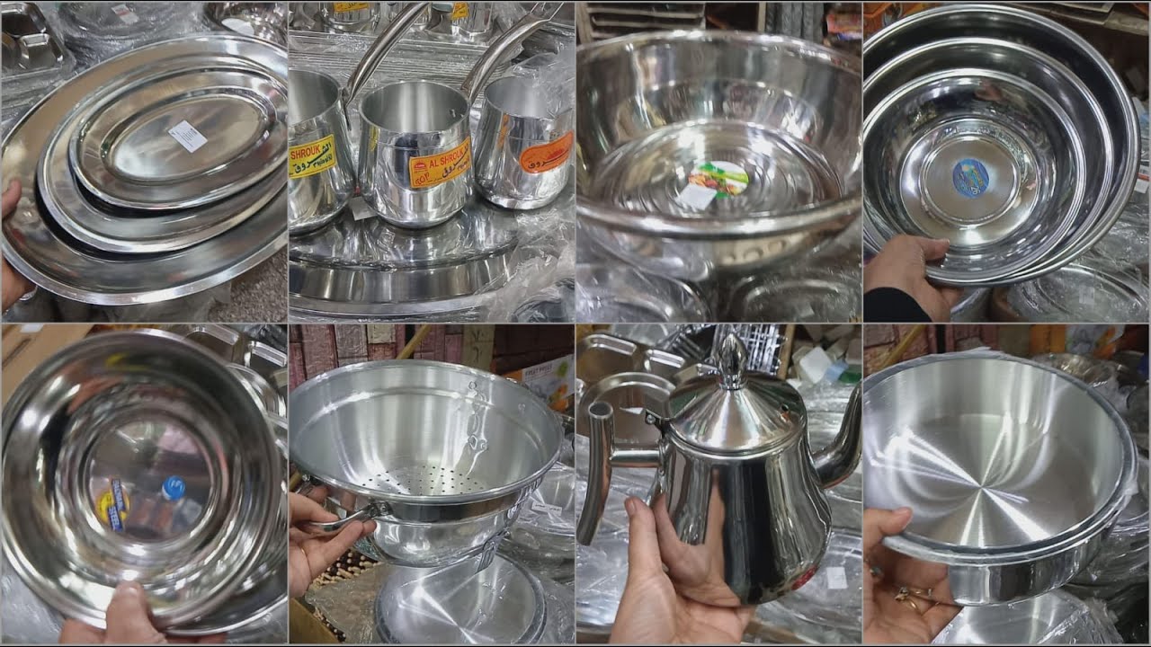 درب سعادة😍 ب٤ج و٦ج اسعار اول مرة تشوفوها استانلس الومنيوم 💥بولات سرافيس عجانات منبع الجملة 💯🏃