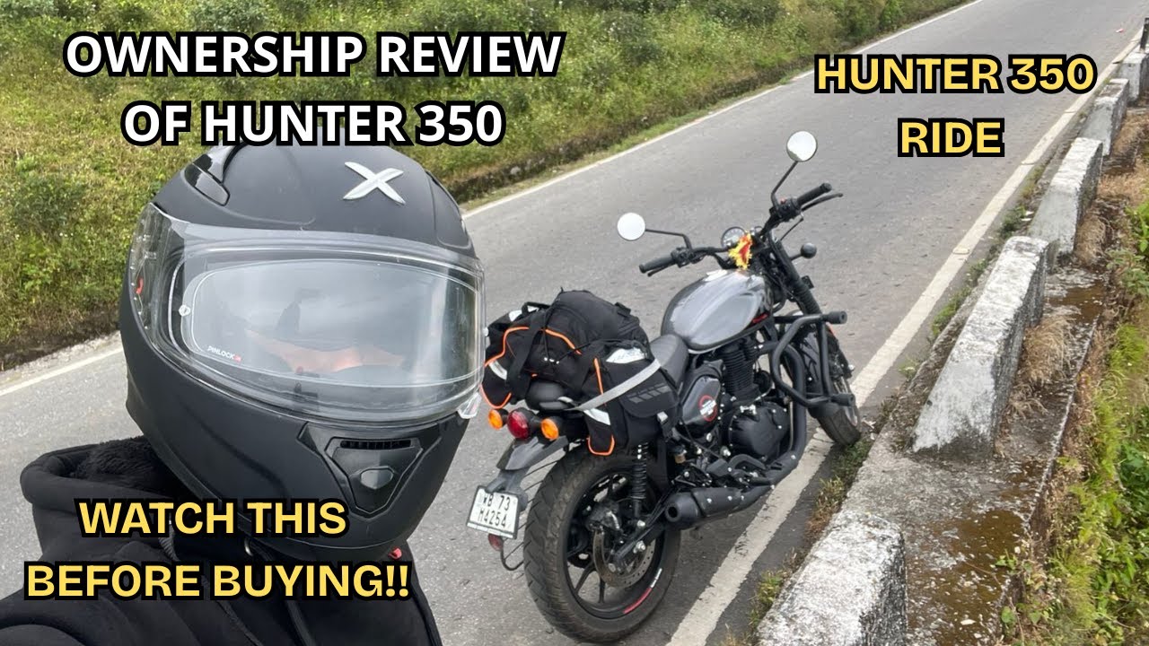HUNTER 350 (2025) Ride and Ownership Review (English) | Watch it BEFORE you buy it #hunter350