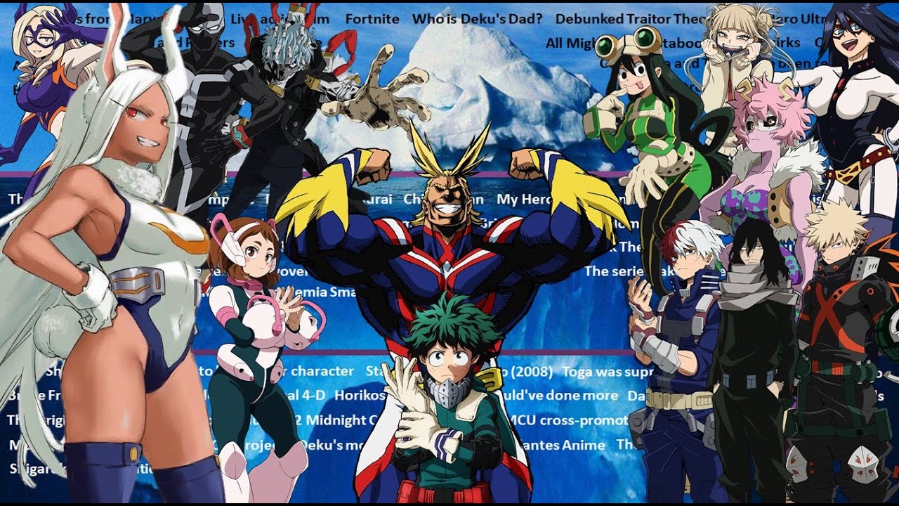 The My Hero Academia Iceberg Explained