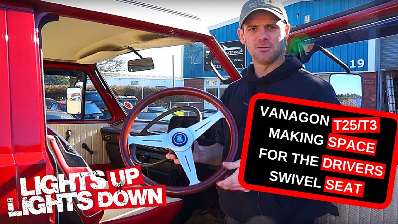 Nardi steering wheel fitted to T25/T3 VW Camper - Vanagon