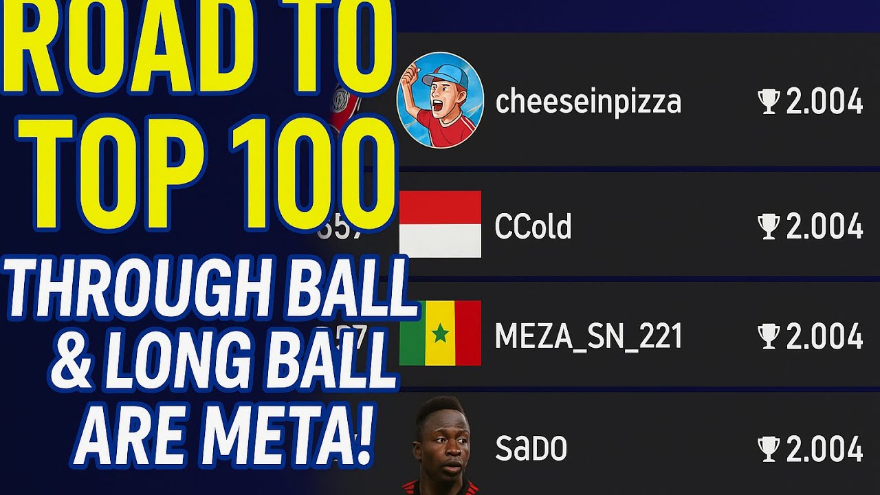 Road to Top 100! 2k Rating with 433 LBC! Vs World Rank 230 & Pro Div 1 Player! | eFootball 2025