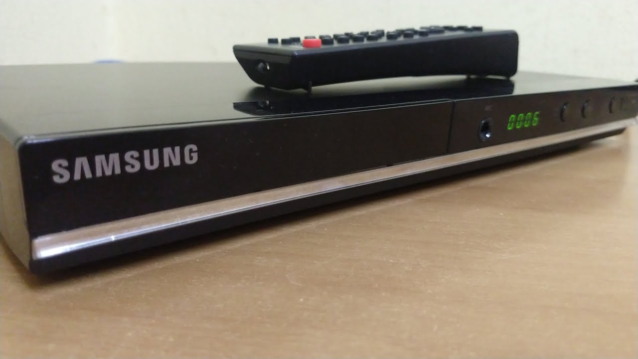 Teste Funcionamento DVD CD Player Samsung C360KS