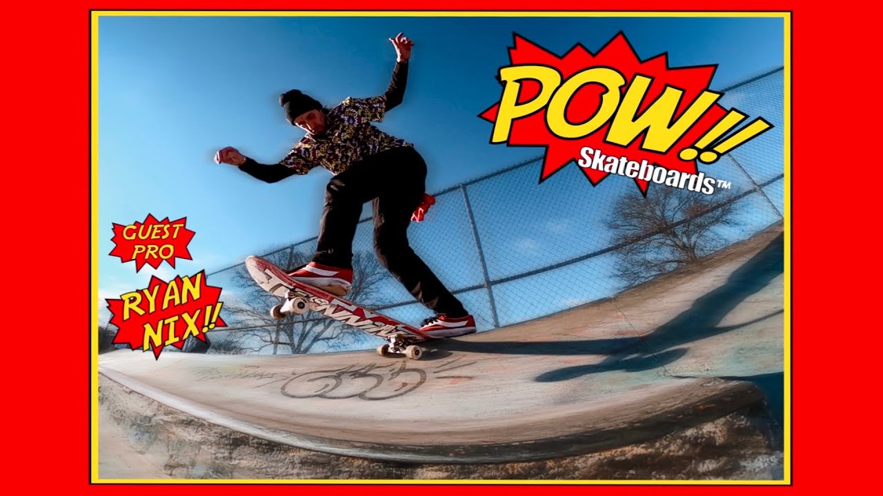 @POWskateboardsco Guest Pro: Ryan Nix  - Super Stone Skateboarding