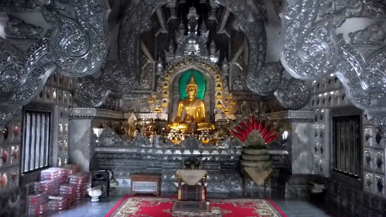 Unbelievable!  Chiang Mai's Amazing Silver Temple    Wat Sri Suphan