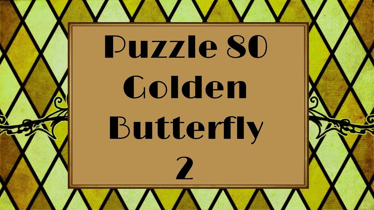 Professor Layton and the Azran Legacy - Puzzle 80: Golden Butterfly 2