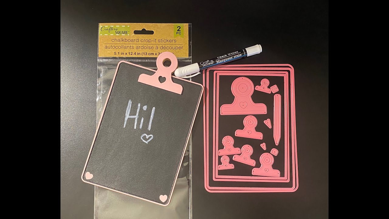 Chalkboard Clipboard Project Share