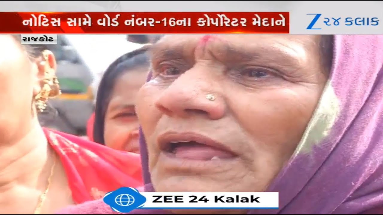 Locals break down as RMC slams demolition notice to over 400 houses in Rajkot's Jangleshwar area