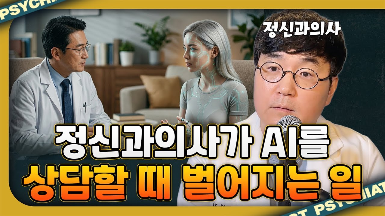 진지하게 AI를 심리상담 해보았는데, 확실히 사람과 다른 점들이 있었습니다.