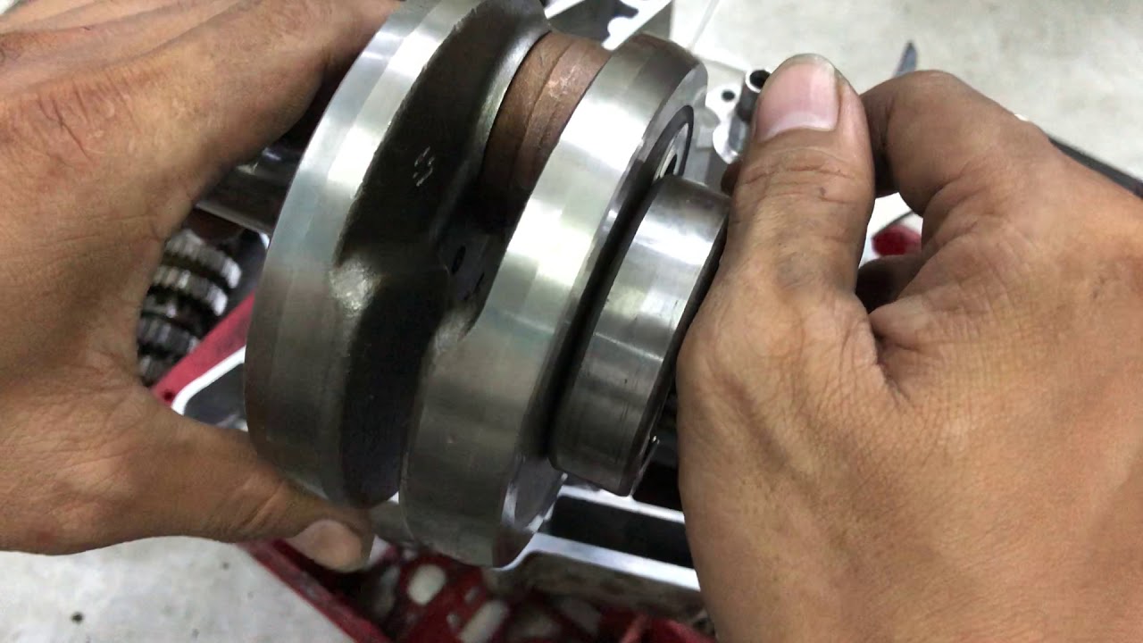 Exciter 135 cách ráp hộp số như thế nào là đúng và cách xem cây zên như thế nào là rơ tại Dinh Trung